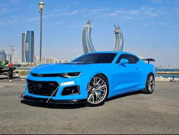 Chevrolet  Camaro  SS  2017  Automatic  79,500 Km  8 Cylinder  Rear Wheel Drive (RWD)  Coupe / Sport  Blue matte