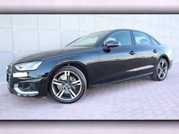 Audi  A4  2.0 T  2022  Automatic  46,000 Km  4 Cylinder  Front Wheel Drive (FWD)  Sedan  Black  With Warranty