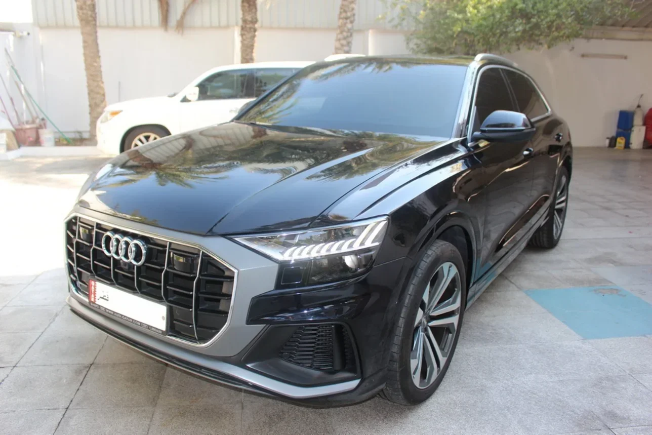 Audi  Q8  S-Line  2019  Automatic  54,000 Km  6 Cylinder  All Wheel Drive (AWD)  SUV  Black