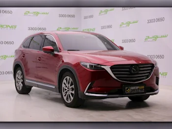 Mazda  CX  9  2019  Automatic  125,000 Km  4 Cylinder  Four Wheel Drive (4WD)  SUV  Red  With Warranty