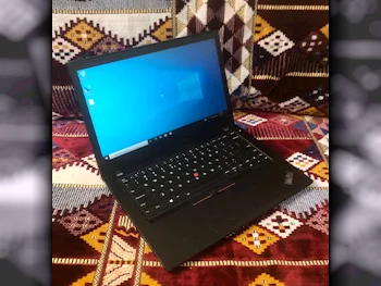 Laptops Lenovo  - ThinkPad  - Black  - Windows 10  - Intel  - Core i5  -Memory (Ram): 8 GB