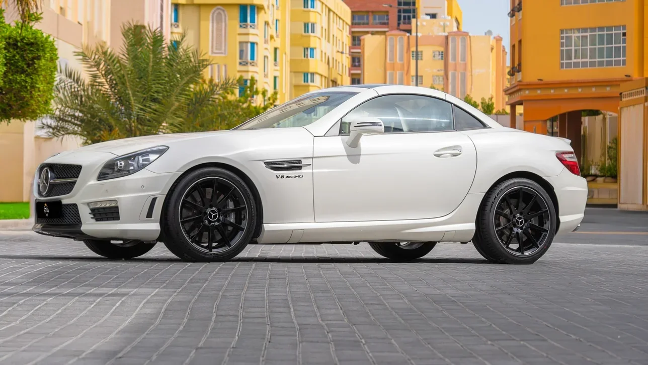 Mercedes-Benz  SLK  55 AMG  2013  Automatic  120,000 Km  6 Cylinder  Rear Wheel Drive (RWD)  Convertible  White