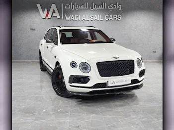 Bentley  Bentayga  First Edition  2017  Automatic  63,000 Km  12 Cylinder  Four Wheel Drive (4WD)  SUV  White