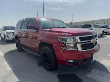 Chevrolet  Tahoe  LT  2015  Automatic  144,000 Km  8 Cylinder  Four Wheel Drive (4WD)  SUV  Red