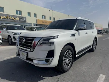 Nissan  Patrol  Platinum  2020  Automatic  125,000 Km  8 Cylinder  Four Wheel Drive (4WD)  SUV  White