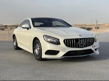 Mercedes-Benz  S-Class  500  2015  Automatic  129,000 Km  8 Cylinder  Rear Wheel Drive (RWD)  Coupe / Sport  White