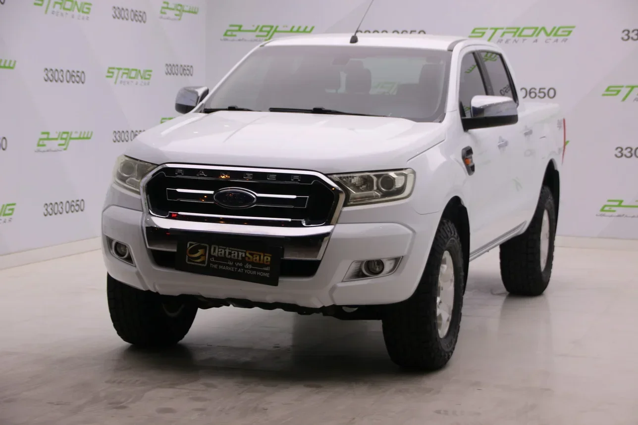 Ford  Ranger  2016  Manual  33,000 Km  4 Cylinder  Four Wheel Drive (4WD)  Pick Up  White