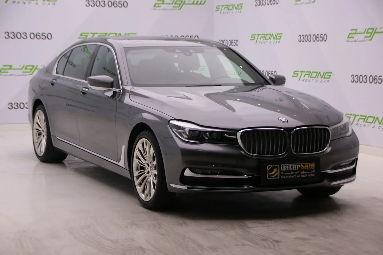 BMW  7-Series  730 Li  2018  Automatic  123,000 Km  4 Cylinder  Rear Wheel Drive (RWD)  Sedan  Gray