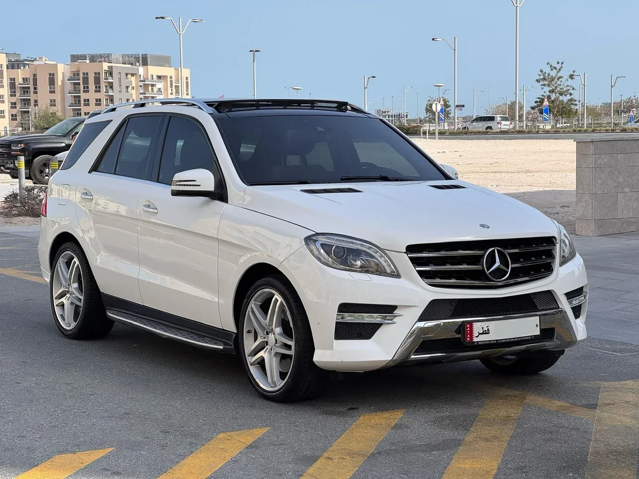 Mercedes-Benz  ML  350  2014  Automatic  104,000 Km  6 Cylinder  Four Wheel Drive (4WD)  SUV  White