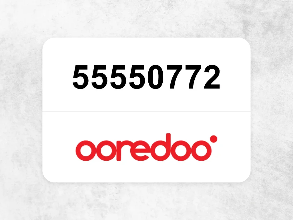 Ooredoo Mobile Phone  55550772