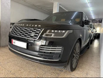  Land Rover  Range Rover  Vogue  Autobiography  2018  Automatic  96,000 Km  8 Cylinder  Four Wheel Drive (4WD)  SUV  Black  With Warranty