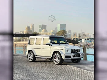 Mercedes-Benz  G-Class  63 AMG  2019  Automatic  40,750 Km  8 Cylinder  Four Wheel Drive (4WD)  SUV  White