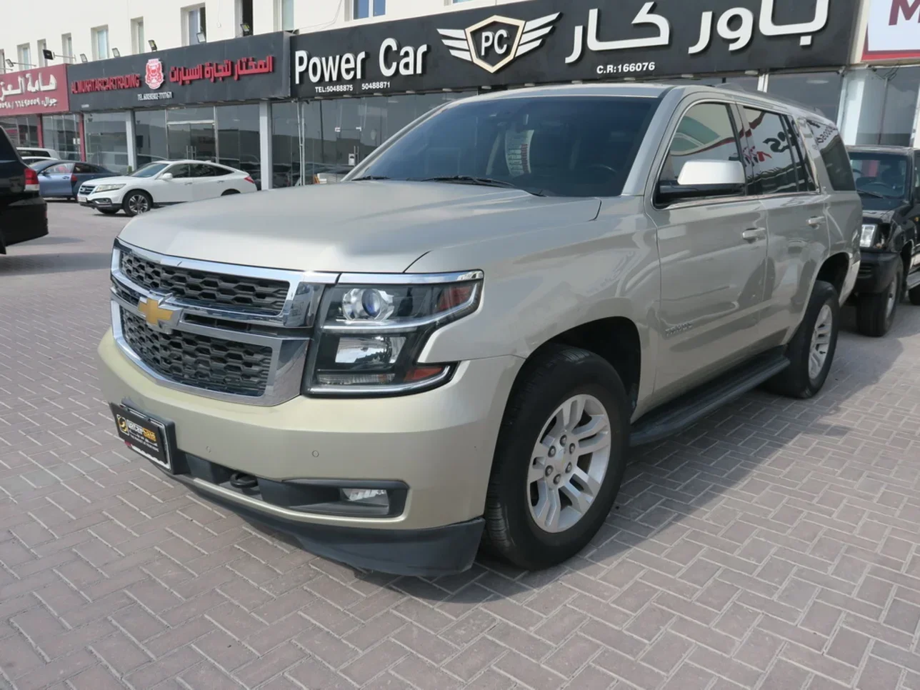 Chevrolet  Tahoe  LS  2017  Automatic  211,000 Km  8 Cylinder  Four Wheel Drive (4WD)  SUV  Gold