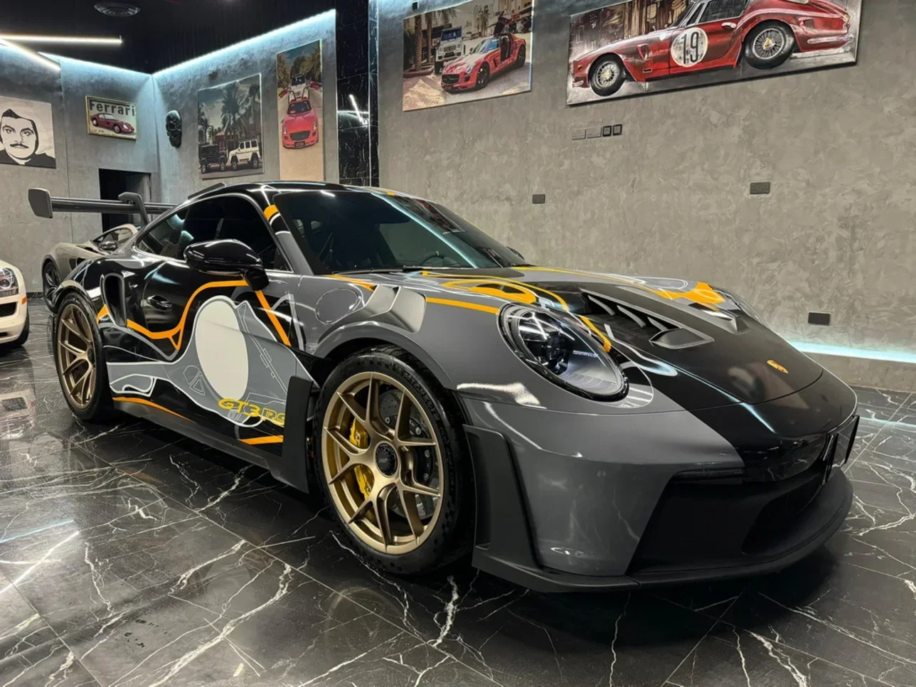 Porsche  911  GT3 RS-Weissach Package  2024  Automatic  0 Km  6 Cylinder  Rear Wheel Drive (RWD)  Coupe / Sport  Gray  With Warranty