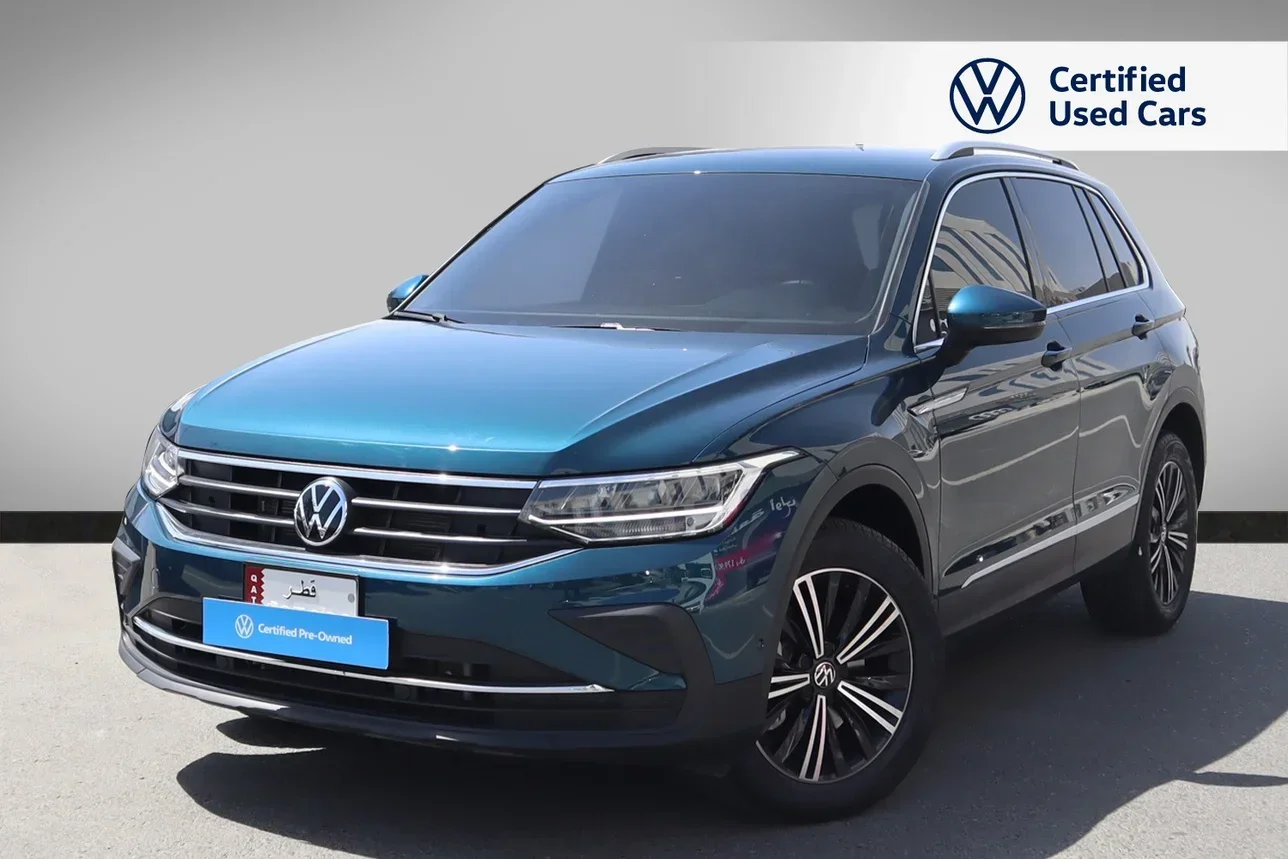 Volkswagen  Tiguan  1.4 TSI  2022  Automatic  20,100 Km  4 Cylinder  Front Wheel Drive (FWD)  SUV  Dark Blue