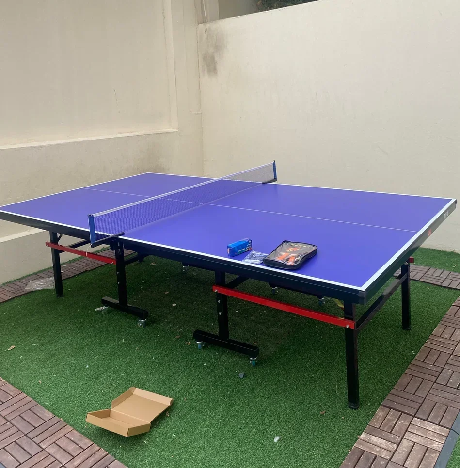 Tennis (ping pong) Table Blue With Installation For Sale in Qatar