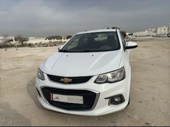 Chevrolet  Aveo  2019  Automatic  157,404 Km  4 Cylinder  Rear Wheel Drive (RWD)  Sedan  White