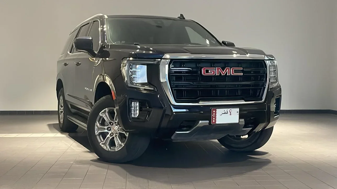 GMC  Yukon  SLE  2022  Automatic  53,400 Km  8 Cylinder  Rear Wheel Drive (RWD)  SUV  Dark Blue  With Warranty