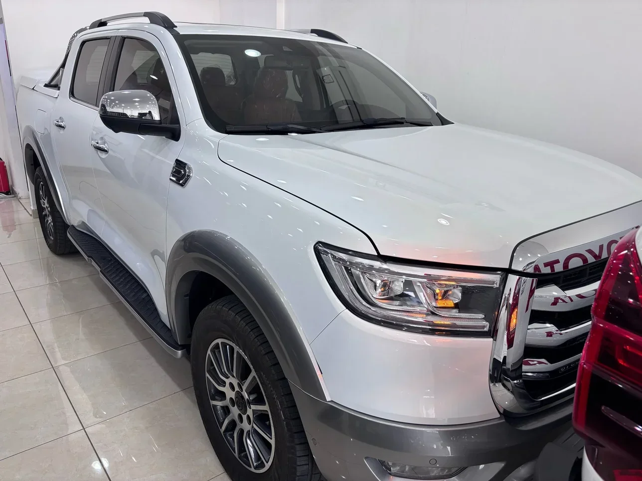 Great Wall  Poer  2025  Automatic  4,000 Km  4 Cylinder  Four Wheel Drive (4WD)  Pick Up  White  With Warranty