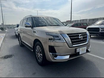 Nissan  Patrol  Platinum  2021  Automatic  55,000 Km  8 Cylinder  Four Wheel Drive (4WD)  SUV  Gold