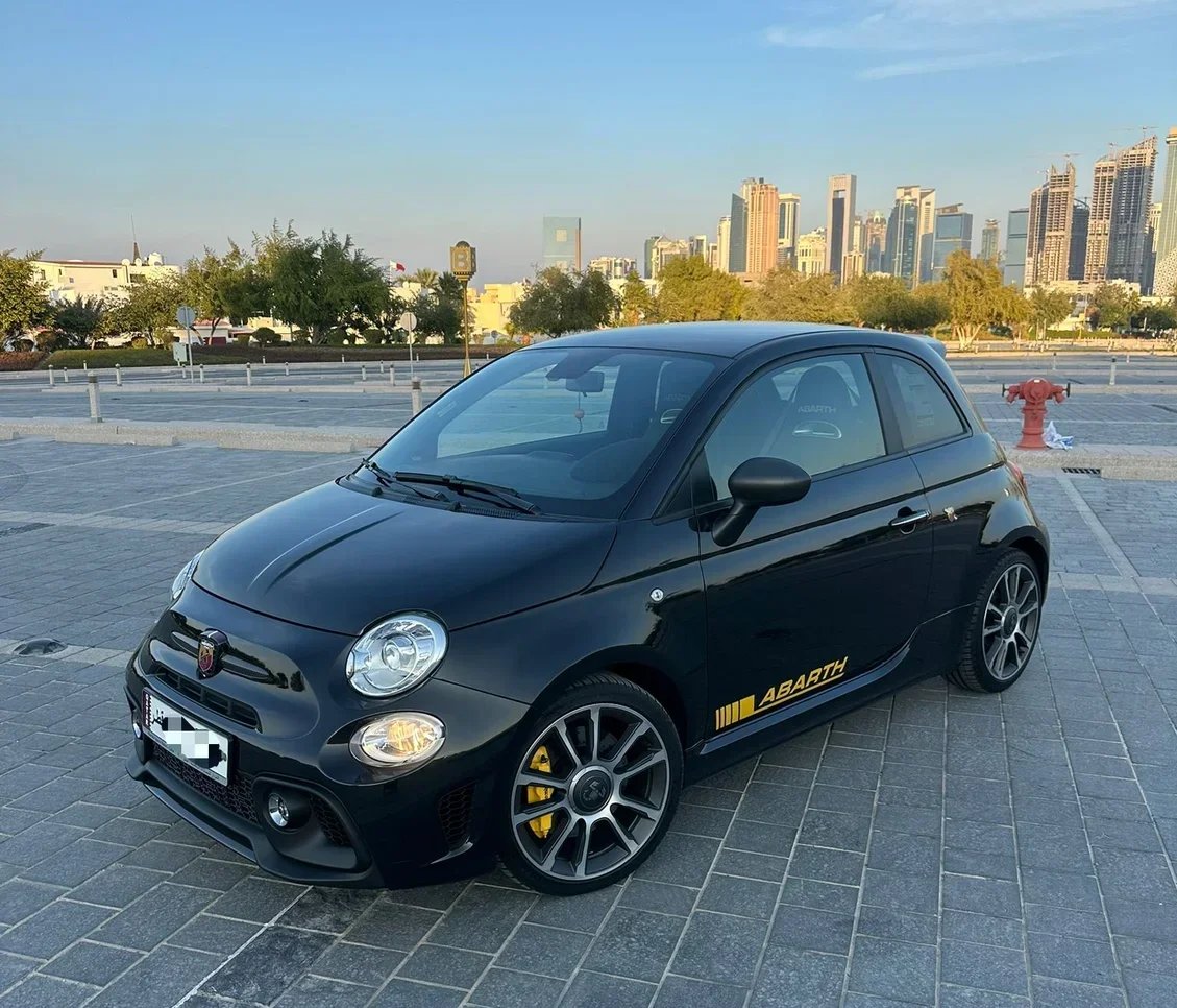 Fiat  695  Abarth  2023  Automatic  3,900 Km  4 Cylinder  Front Wheel Drive (FWD)  Hatchback  Black  With Warranty