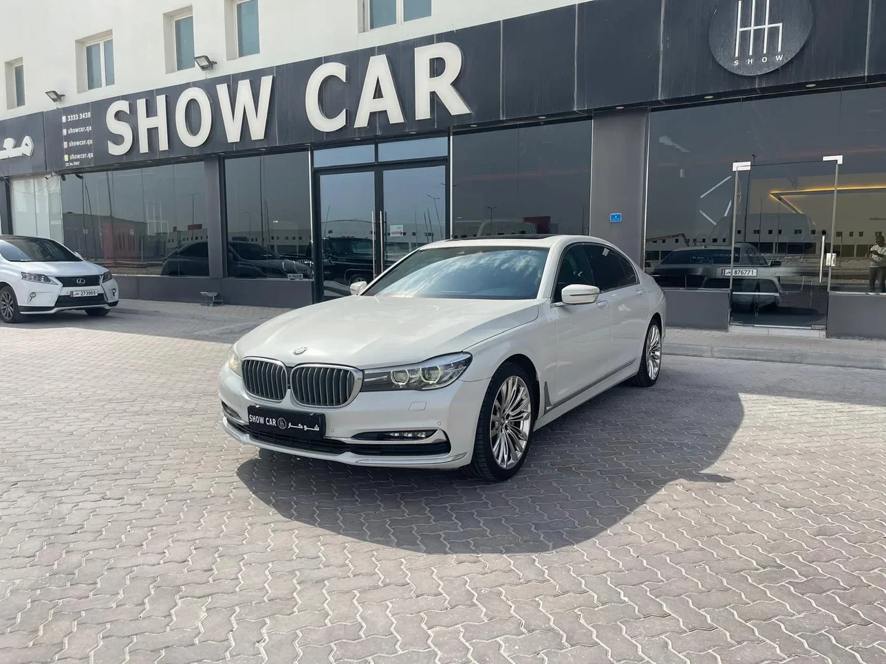 BMW  7-Series  730 Li  2018  Automatic  117,000 Km  6 Cylinder  Rear Wheel Drive (RWD)  Sedan  White