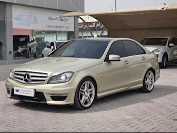 Mercedes-Benz  C-Class  200  2012  Automatic  150,000 Km  4 Cylinder  Rear Wheel Drive (RWD)  Sedan  Gold