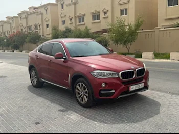 BMW  X-Series  X6  2016  Automatic  100,000 Km  6 Cylinder  Four Wheel Drive (4WD)  SUV  Red