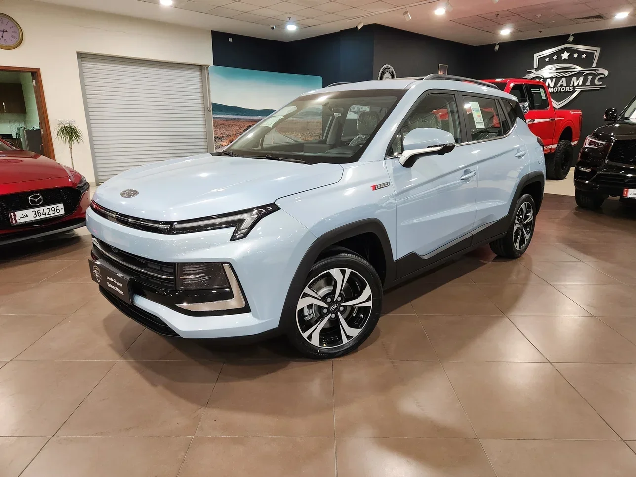 JAC Motors  JS4  Intelligent  2025  Automatic  0 Km  4 Cylinder  Four Wheel Drive (4WD)  SUV  Sky Blue  With Warranty