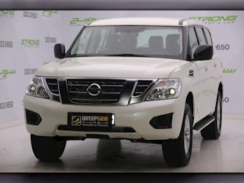 Nissan  Patrol  2019  Automatic  34,000 Km  6 Cylinder  Four Wheel Drive (4WD)  SUV  White