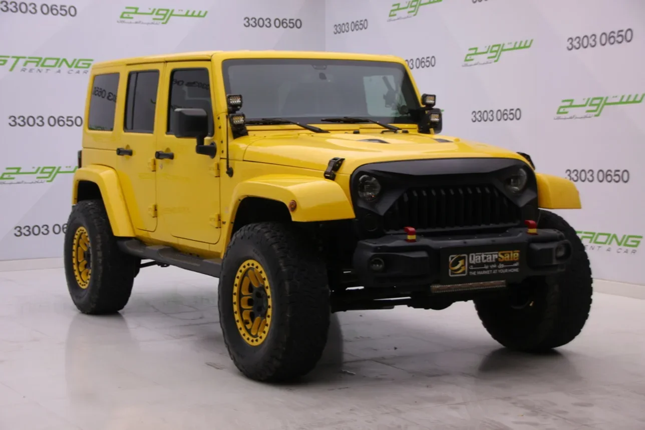 Jeep  Wrangler  2015  Automatic  160,000 Km  6 Cylinder  Four Wheel Drive (4WD)  SUV  Yellow