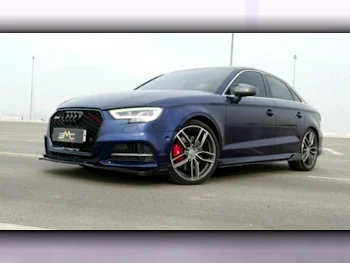 Audi  S  3  2018  Automatic  100,000 Km  4 Cylinder  All Wheel Drive (AWD)  Sedan  Blue