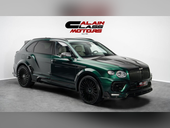 Bentley  Bentayga  Mansory  2023  Automatic  124 Km  12 Cylinder  Four Wheel Drive (4WD)  SUV  Green