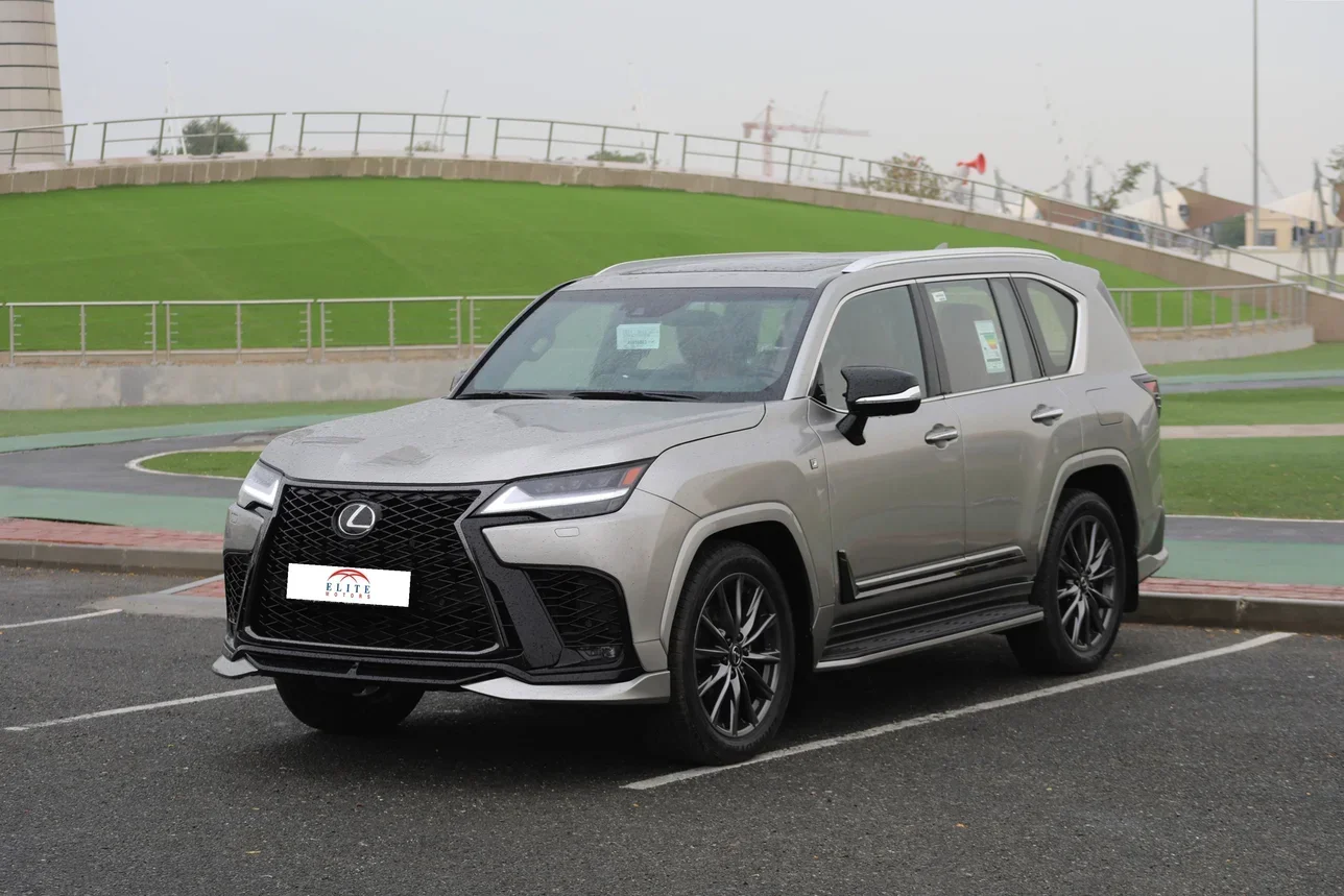 Lexus  LX  600 F Sport  2024  Automatic  5,000 Km  6 Cylinder  Four Wheel Drive (4WD)  SUV  Silver  With Warranty