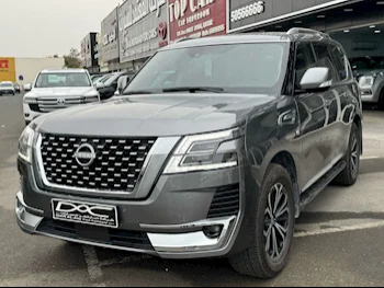 Nissan  Patrol  Titanium  2023  Automatic  31,000 Km  8 Cylinder  Four Wheel Drive (4WD)  SUV  Gray  With Warranty