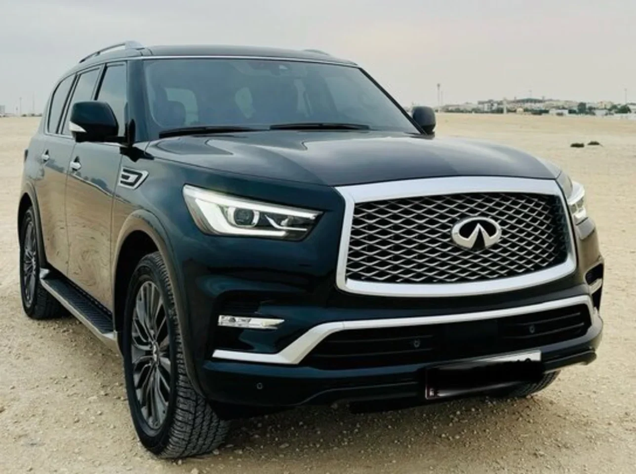 Infiniti  QX  80  2024  Automatic  5,900 Km  8 Cylinder  Four Wheel Drive (4WD)  SUV  Black