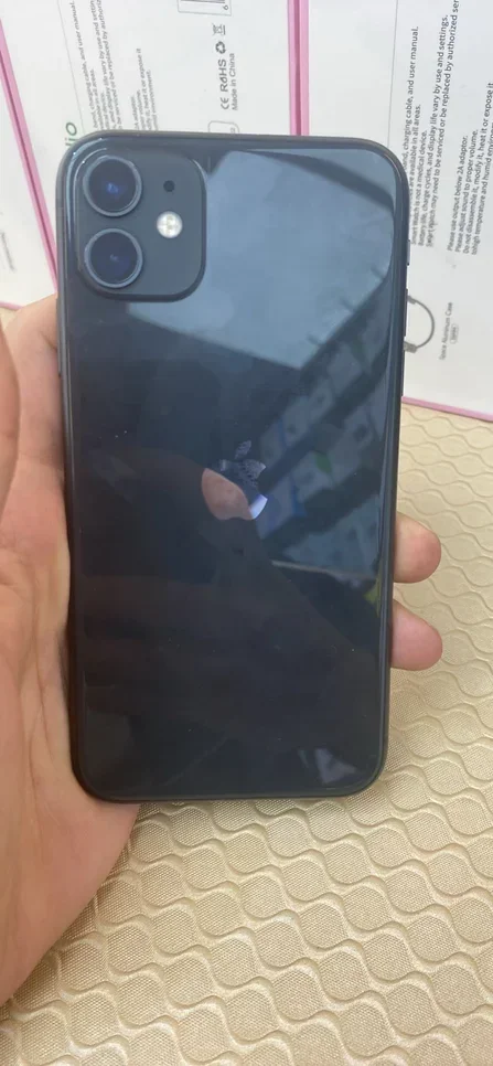 Apple  - iPhone 11  - Black  - 64 GB