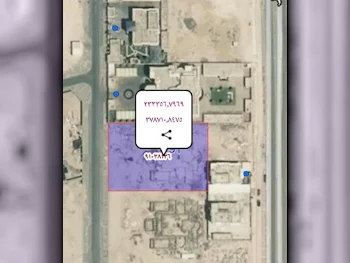 Lands For Sale in Al Wakrah  - Al Meshaf  -Area Size 4,000 Square Meter