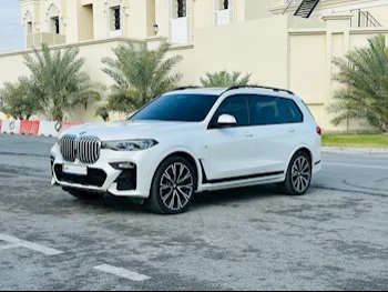 BMW  X-Series  X7 M  2019  Automatic  110,000 Km  8 Cylinder  Four Wheel Drive (4WD)  SUV  White