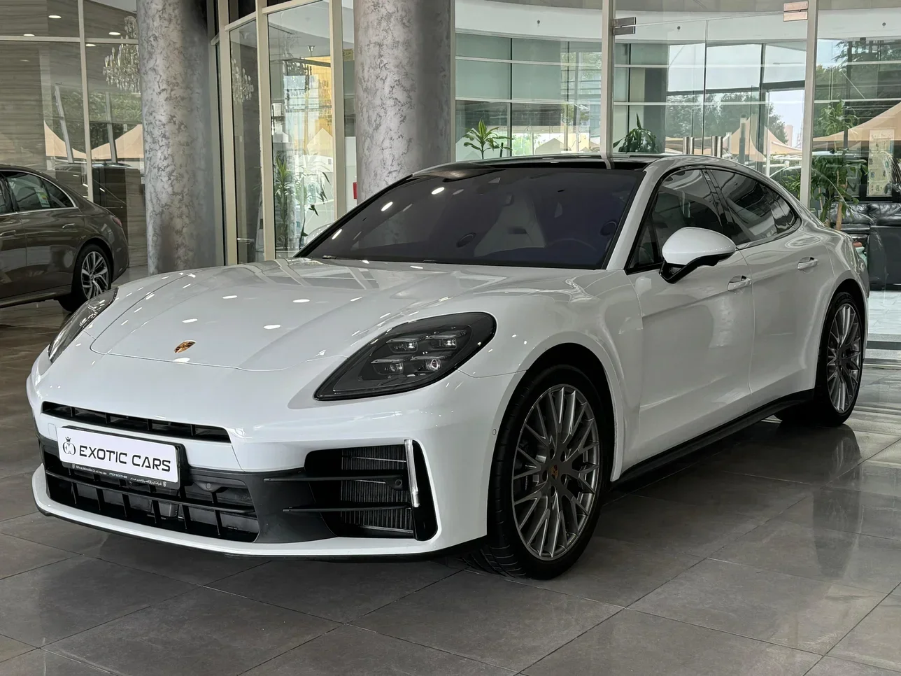 Porsche  Panamera  2024  Automatic  3,300 Km  6 Cylinder  Rear Wheel Drive (RWD)  Sedan  White  With Warranty