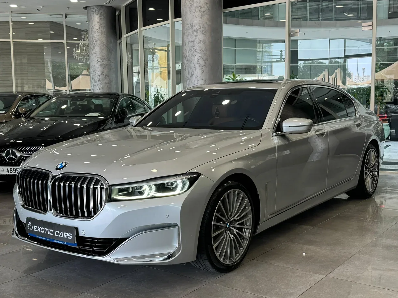 BMW  7-Series  730 Li  2020  Automatic  61,000 Km  6 Cylinder  Rear Wheel Drive (RWD)  Sedan  Silver  With Warranty