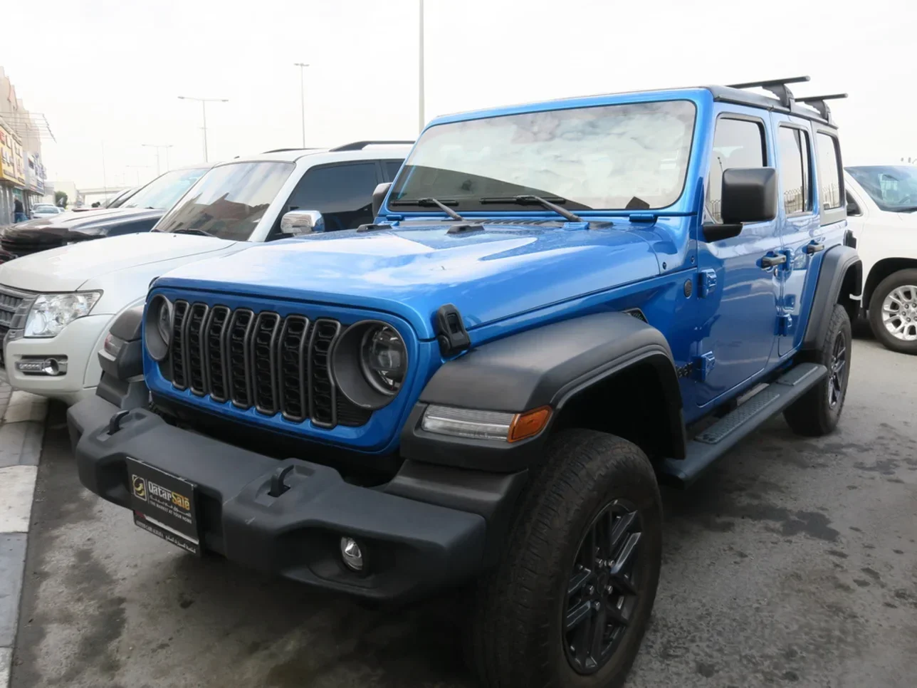 Jeep  Wrangler  2024  Automatic  8,000 Km  6 Cylinder  Four Wheel Drive (4WD)  SUV  Blue  With Warranty