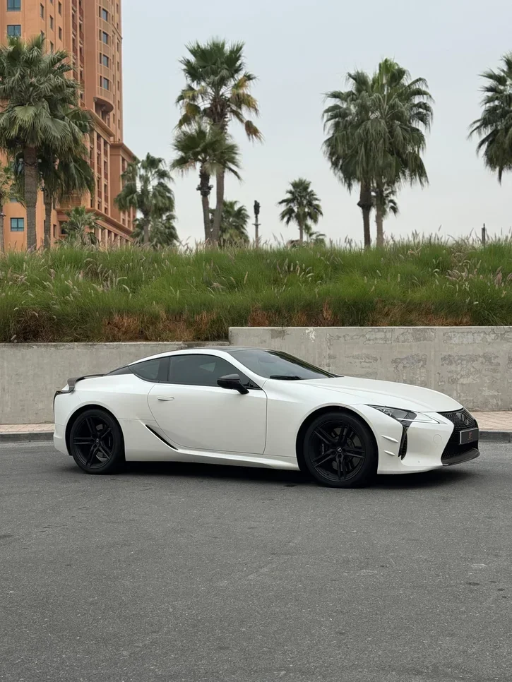 Lexus  LC  500  2024  Automatic  6,000 Km  8 Cylinder  Rear Wheel Drive (RWD)  Coupe / Sport  White  With Warranty