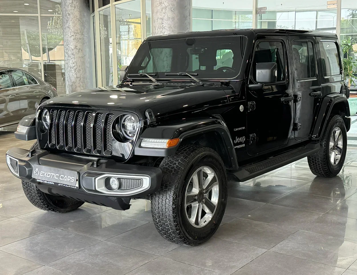 Jeep  Wrangler  Sahara  2022  Automatic  22,000 Km  6 Cylinder  Four Wheel Drive (4WD)  SUV  Black