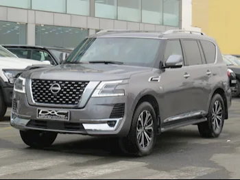 Nissan  Patrol  LE Titanium  2023  Automatic  31,000 Km  8 Cylinder  Four Wheel Drive (4WD)  SUV  Gray