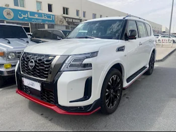 Nissan  Patrol  Nismo  2023  Automatic  1,400 Km  8 Cylinder  Four Wheel Drive (4WD)  SUV  White  With Warranty