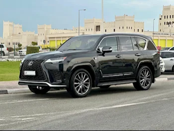 Lexus  LX 600 F-Sport  SUV 4x4  Black  2023