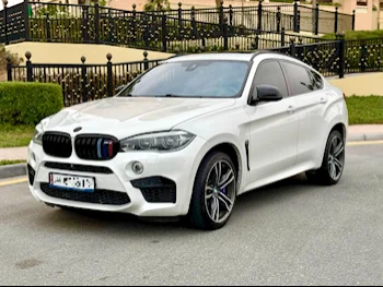 BMW  X-Series  X6 M  2018  Automatic  80,000 Km  8 Cylinder  Four Wheel Drive (4WD)  SUV  White