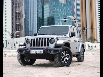 Jeep  Wrangler  Rubicon  2020  Automatic  61,000 Km  6 Cylinder  Four Wheel Drive (4WD)  SUV  Silver  With Warranty