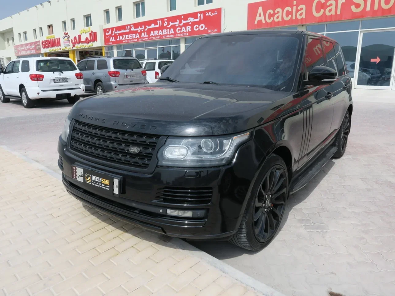 Land Rover  Range Rover  Vogue  Autobiography  2014  Automatic  192,000 Km  8 Cylinder  Four Wheel Drive (4WD)  SUV  Black